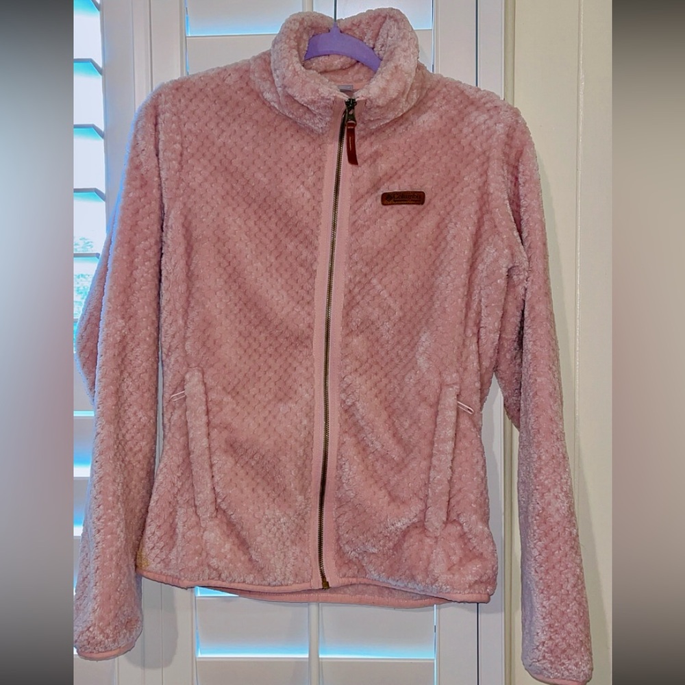 Columbia Pink Fleece Jacket